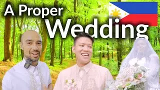 🇵🇭| BEST WEDDING EVER in THE PHILIPPINES. A Proper FILIPINA WEDDING in ANTIPOLO next to Manila.