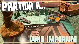 Partida a Dune Imperium Juego de Mesa en Solitario | Cómo Jugar | Camino del Héroe #38