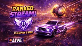 Rocket League Live 🔥 Ex Champion 2 Grinding Ranked 2v2 🚀