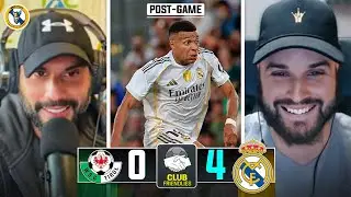 Real Madrid 4 - 0 WSG Tirol, Post-game Podcast, 2025 Friendly