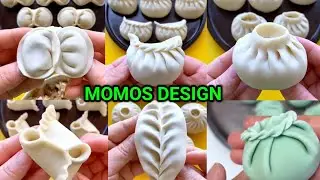How To Warp Momo / 5 Styles Momos Warping Types / Momos design kaise banaye