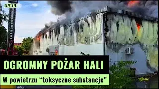 Kolejny pożar! Spłonęła hala w Kędzierzynie-Koźlu | Gazeta.pl