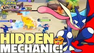 Pokémon Unite HIDDEN Greninja Rework is INSANE!😱 (NEW Master Greninja Build Guide for the New Patch)