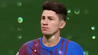 PABLO GAVI FACE FIFA 22 CLUBES PRO PRO CLUBS CAREER MODE MODO CARRERA BARCELONA