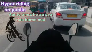 Hyper riding on public