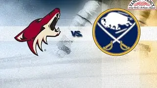 EAPHL #10 #regular season CosmiC(Arizona Coyotes) - VladosS(Buffalo Sabres) NHL 16 PC