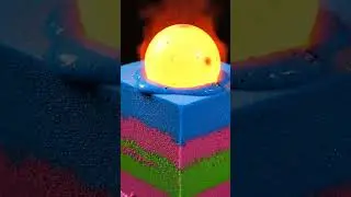 Can a Red-Hot Metal Ball Melt Everything?