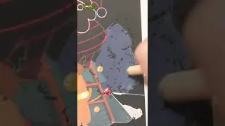 Scratch Art: Merry Christmas 5 メリークリスマス Cozy Holiday Seasons Santa Claus Satisfying Relaxing ASMR