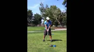 Simi Hills 9th hole tee shot