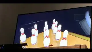Wii Sports Club - Bowling: 10-Pin Game (3 Players: Penelope, Molly, and Everly)