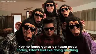 Bruno Mars - The Lazy Song // Lyrics + Espa&ntilde;ol // Video Oficial