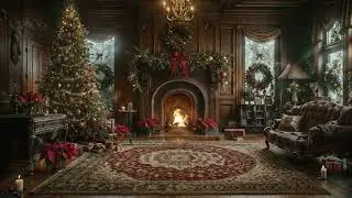 🎁 Elegant Piano on Christmas Evening by the Fireplace | Classical Holiday Music 🎶