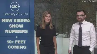 California Weather | Snow update & big improvements for the Sierra