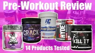 Pre-Workout Review 2020 | Which is best? | 14 Products Tested