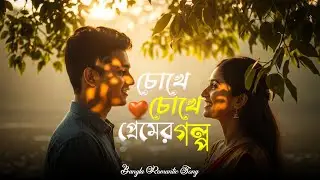 চোখে চোখে প্রেমের গল্প। বাংলা রোমান্টিক গান 