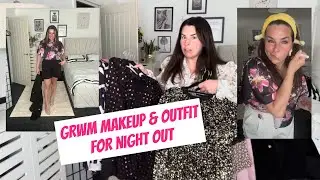 GRWM NIGHT OUT MAKEUP & OUTFIT ❤️💄