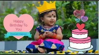 Medha Sri ||1st Birthday Invitation Video || Whatsapp Status || RK Photography