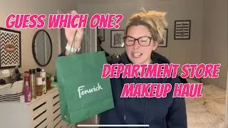 DEPARTMENT STORE MAKEUP HAUL & LOOK ❤️