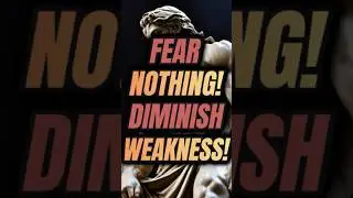 FEAR NOTHING! STOICISM IS THE WAY! #stoic #stoicism #fearless #strength #wisdom #inspiration #life