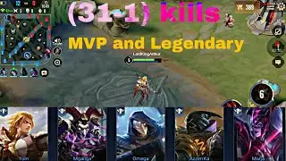 AOV: Team spirit (31-1)kills , (MVP and Legendary)