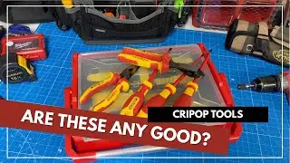 Cripop Insulated Screwdriver & Pliers Set Review | Safe, Practical 1,000V Electrical Tools ⚡️