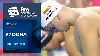 Men's 400m Free | Day 1 Doha #SWC19 | FINA Swimming World Cup 2019