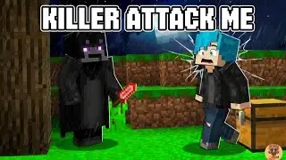 I Was Attacked by a Killer Enderman 😨 | Minecraft Survival Horror Escape