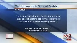 Taft School District responds to shooting
