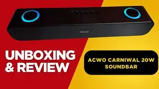 ACwO CARNIwAL 414 Unboxing | 20W Best TWS Soundbar Review