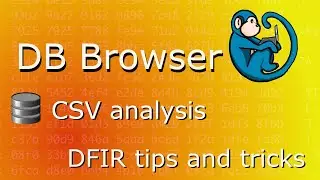 Never use spreadsheet programs again - Using DB Browser to look at CSV files