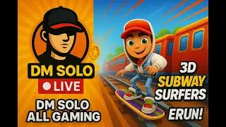 Subway Surfers DM Solo Live#SubwaySurfers#Gaming