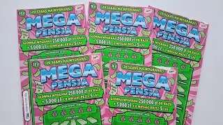 #1348 Premiera zdrapki Mega Pensja 👍🍀💰 wyszło nieźle 😉😁🎊