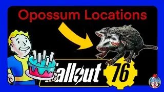 15 мест обитания опоссумов в Fallout 76 | Руководство по испытаниям на день рождения