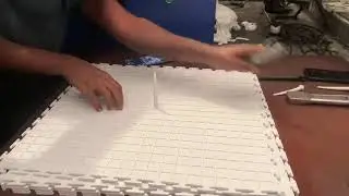 How We Make Our White Interlocking Rubber Mats @ Warehouse | PVC Floor Tile
