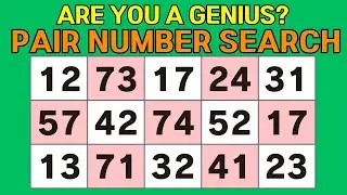 ⟪ Find the odd ⟫  Brain Exercises Quiz! Fun number search!  - Seniors Challenge - ver.130