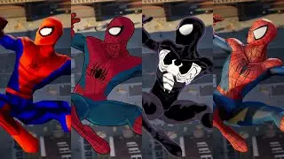 Spider-Man PC - Peter Crafts All of His Video Game Suits