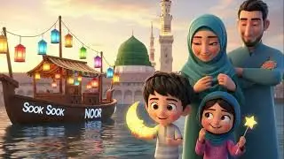 Shoo Shoo Boat to Madinah | Wheels on Boat(Babies ) | Islamic Kids Song | Islamic Kids Rhymes
