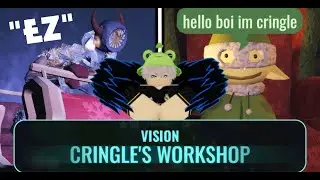 I beat the new CRINGLES WORKSHOP in Roblox DOORS