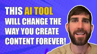 This AI Tool Will Change the Way You Create Content FOREVER! 🚀