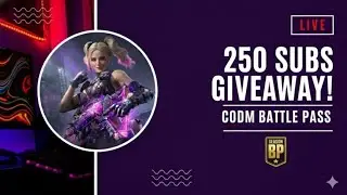 🔴CODM BATTLE PASS GIVEAWAY! 📢 Help Us Hit 250 Subs & Win! (Live Gameplay)🔴 #cod #codmobile