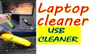 how to clean laptop or computer | usb cleaner | clean pc keyboard with usb cleaner