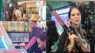 Aaj hum bacchon ko lake gaye mall 😀#viralvideo #familytime #fun #dailyvlog #youtube 
