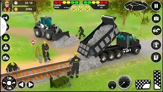 Railway Track Tycoon 🚧 | Train Track Builder Simulator Android Gameplay 🚨