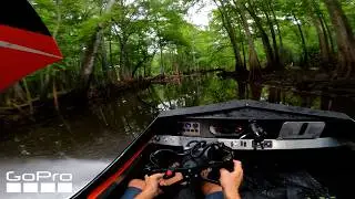 High-Speed Jet Boat in Narrow Swamp | Ronnie Renner