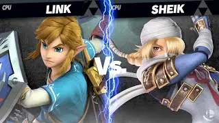Smash for Glory: Link vs. Sheik