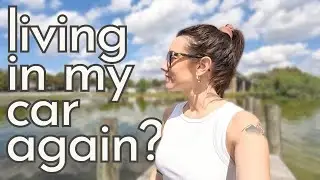 Living In My Car Again? DAILY FLORIDA CAR VLOG | Katie Carney