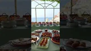 the best breakfast room in Positano, Le Sirenuse