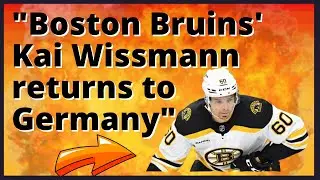 Boston Bruins' Kai Wissmann returns to Germany