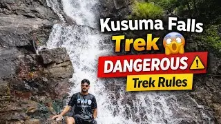 Kusuma Falls Trek 😨 | Hidden Waterfall, Real Danger & Rules Explained