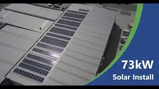 JDN Monocrane - 73kW Solar Installation